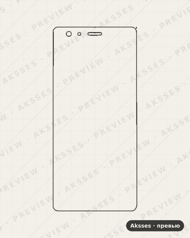 Лекало NUOIO-Z17_NX563J для Full Screen NUOIO