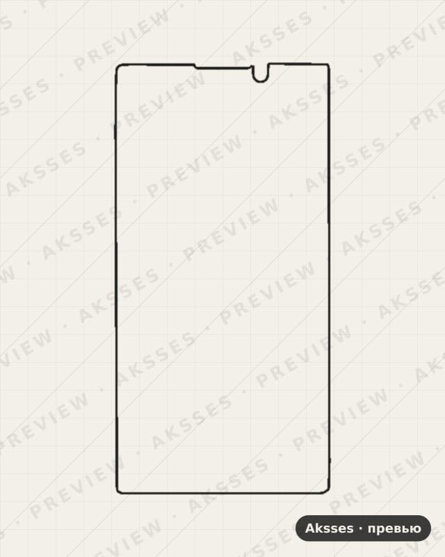 Лекало для Sony L2, Front Shell