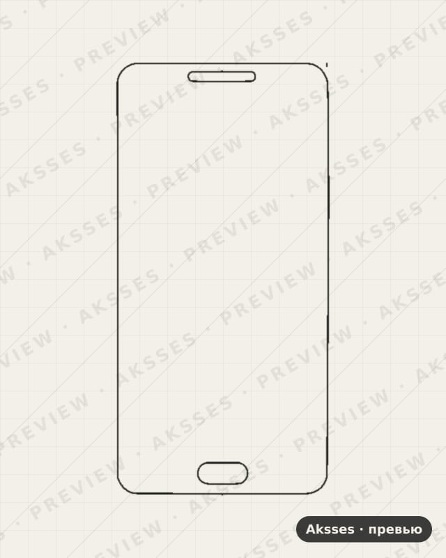 Лекало GIONEE-S6 Pro_GN9012 для Full Screen GIONEE