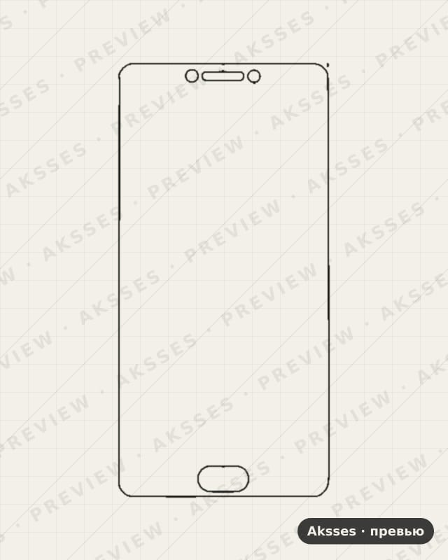 Лекало GIONEE-M6-GN8003 для Full Screen GIONEE