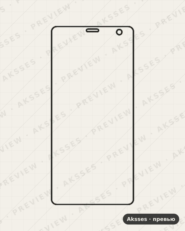 Лекало для Sony XZ3, Front Full Matte