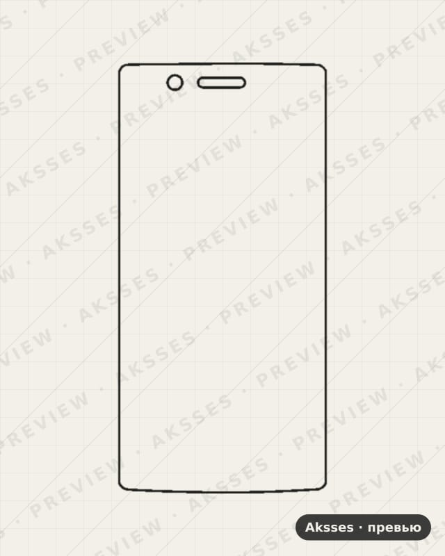 Лекало OPPO-A37 для Full Screen OPPO