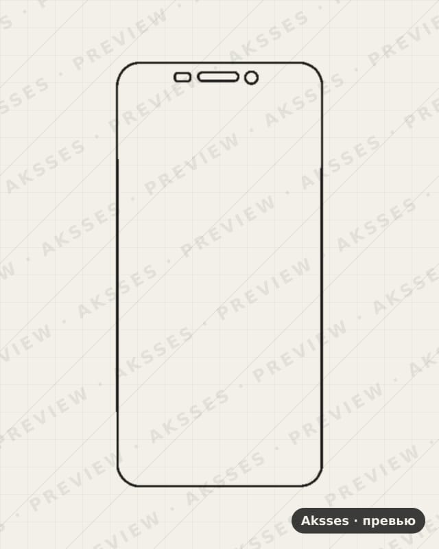 Лекало Letv-乐1 для Full Screen Letv, X608