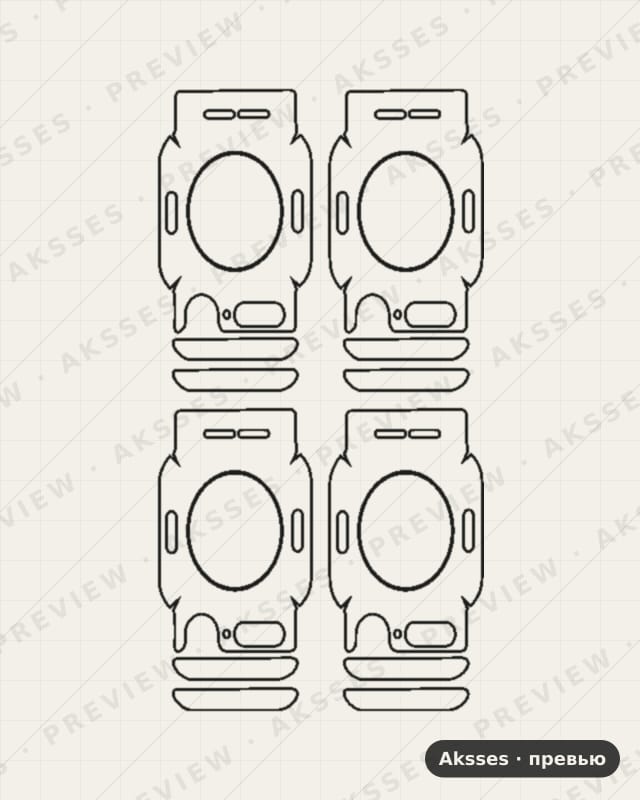 Лекало 5 40mm для Apple 5, All Inclusive