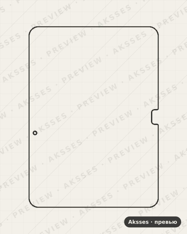 Лекало Galaxy Tab 4 10.1 T530 Front для Samsung Galaxy Tab 4 10.1 T530