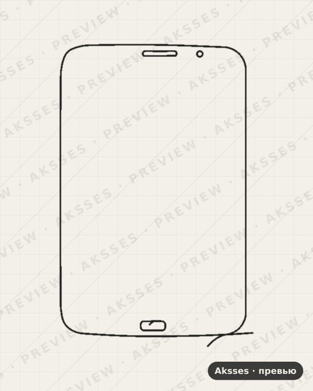 Лекало для Samsung N5100