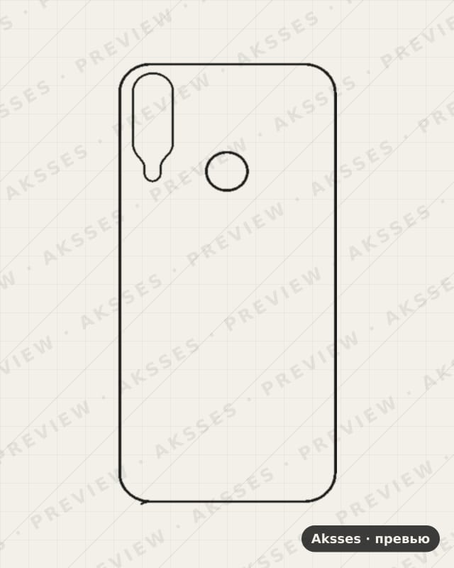 Лекало для vsmart Joy 3+, Back