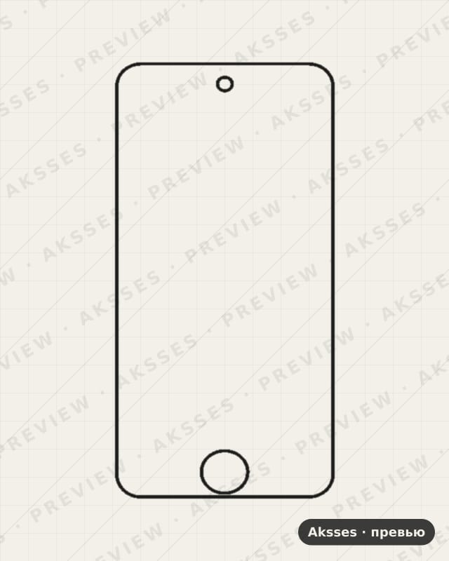 Лекало для iPod Touch, Front Full