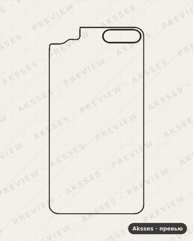 Лекало для iPod Touch, Back
