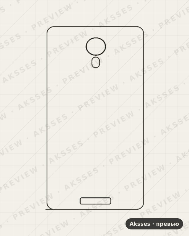 Лекало для BQ 5202 Space Lite, Back