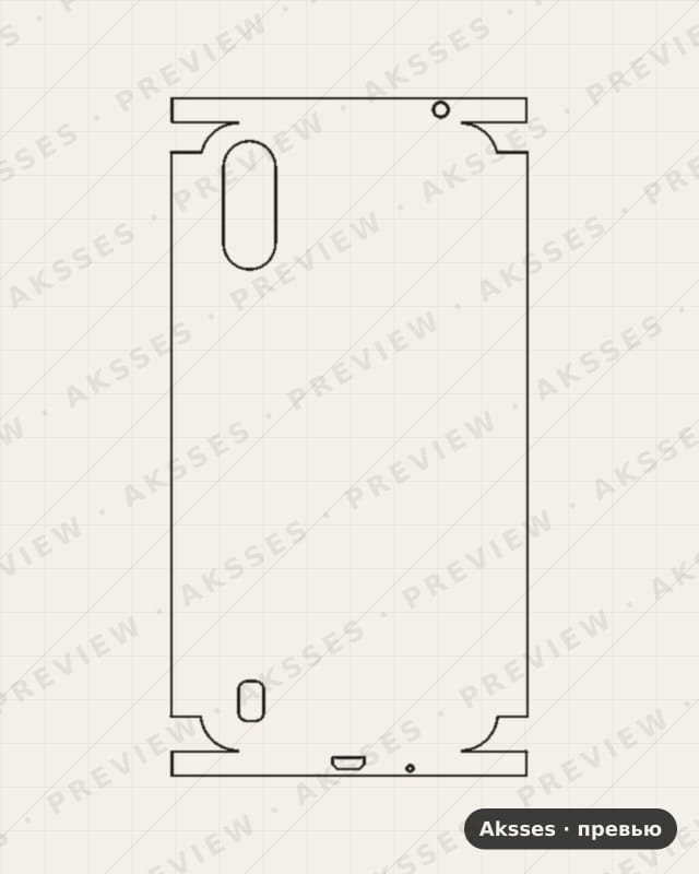Лекало для Samsung Galaxy A01, All Inclusive