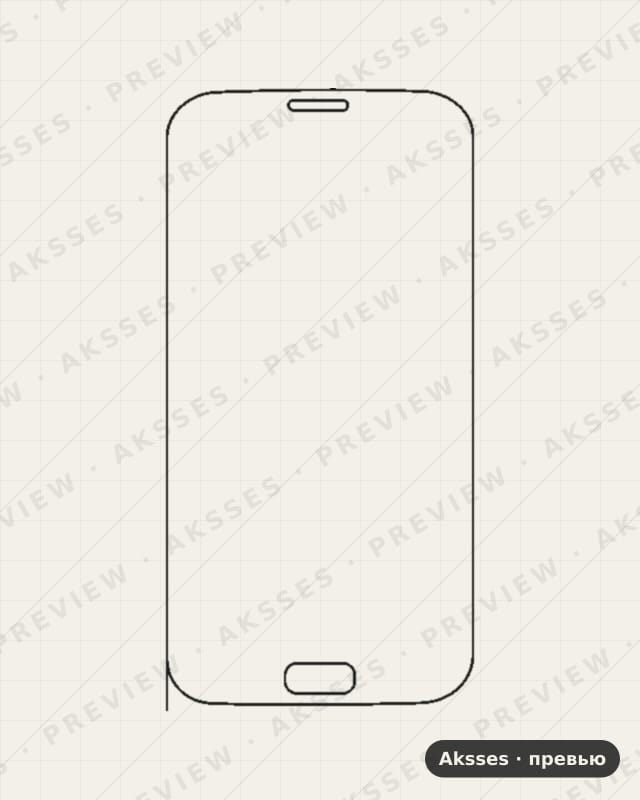 Лекало Galaxy S7 Edge —V2 для Samsung Galaxy S7 Edge, Front Shell