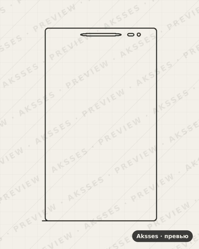 Лекало для Asus ZenPad 8.0 Z380KL, Front Full, Matte