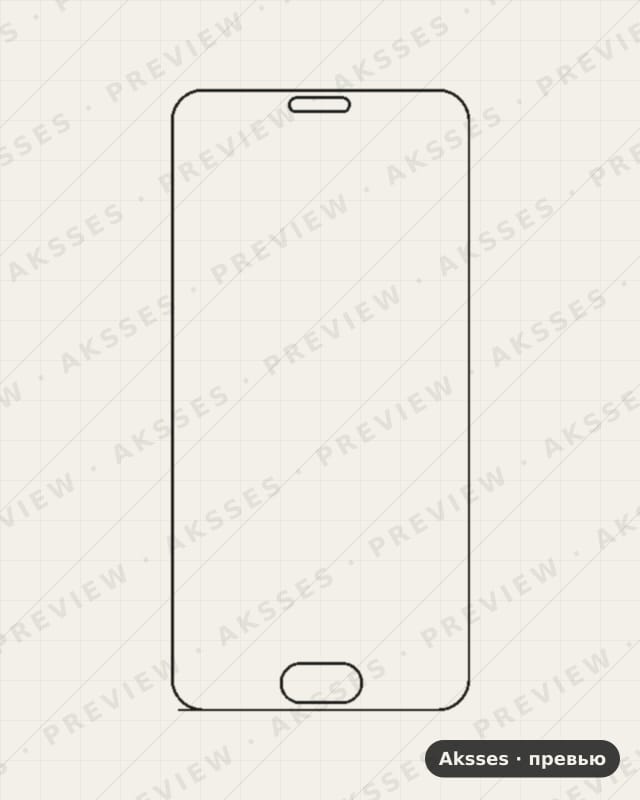 Лекало Galaxy J7 — V2 для Samsung Galaxy J7 (2018), Front Full