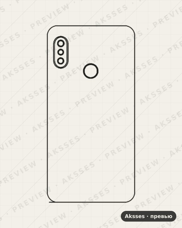 Лекало для A-SERIES A2 Lite, Back