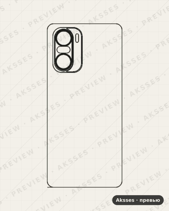 Лекало 11-SERIES 11i для Xiaomi Mi 11i, Back