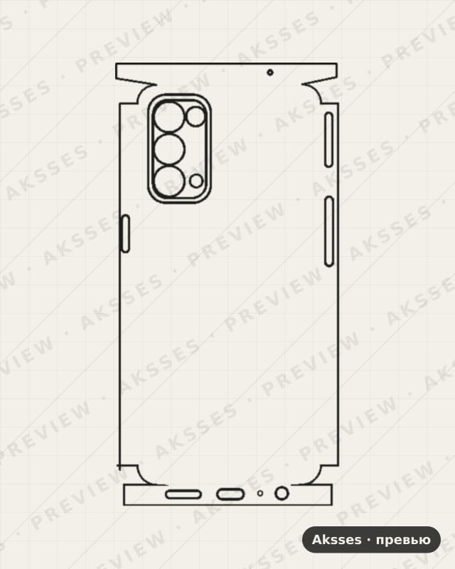 Лекало для Reno-ser. OPPO Reno 5 4G, All Inclusive