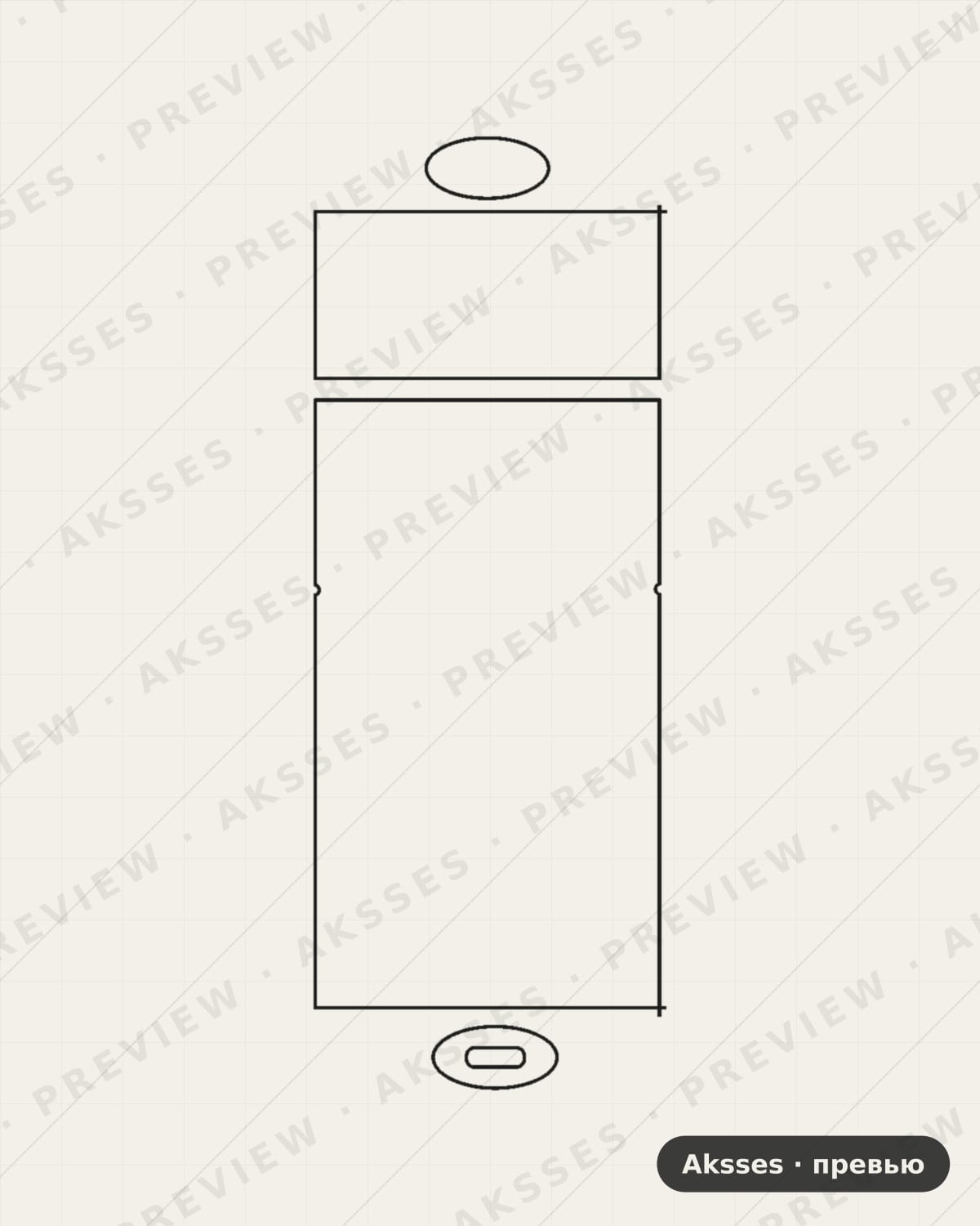 Лекало для Vvild V1 Plus, Back