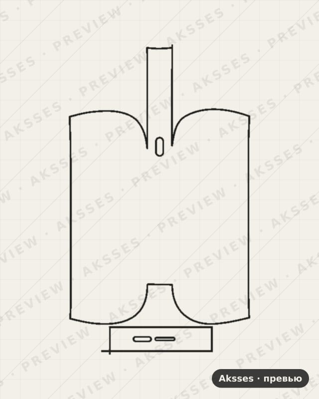 Лекало для Iqos 3, Back