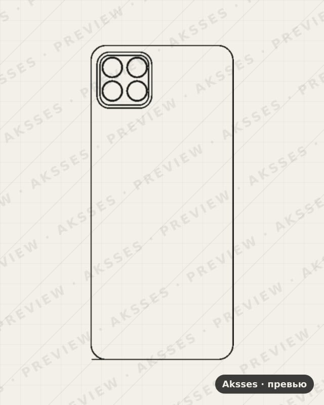 Лекало для Honor Play 20, Back