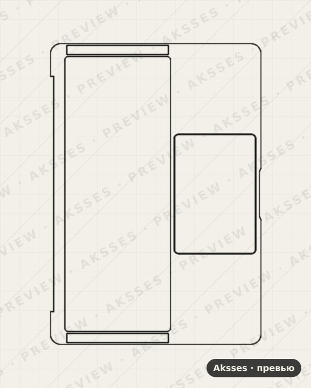 Лекало Air 13 2018 для MacBook Air 13 (2012) (A1466), Panel