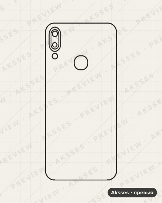 Лекало для BQ 5731L Magic S, Back