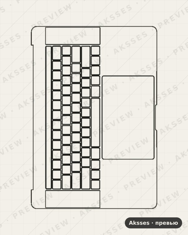Лекало для MacBook Pro 15, Panel Full