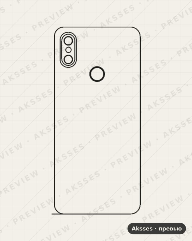 Лекало для A-SERIES A2, Back