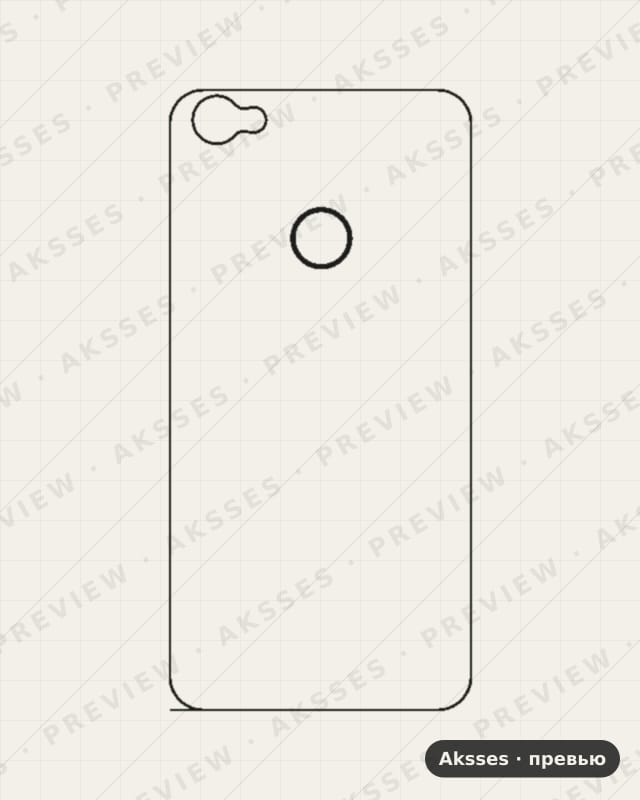 Лекало для - SERIES Note 5A Prime, Back