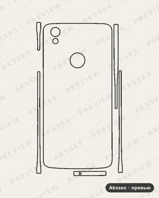 Лекало Idol5S для Alcatel Idol 5S, All Inclusive