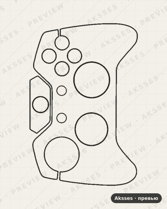 Лекало для Xbox One, Gamepad