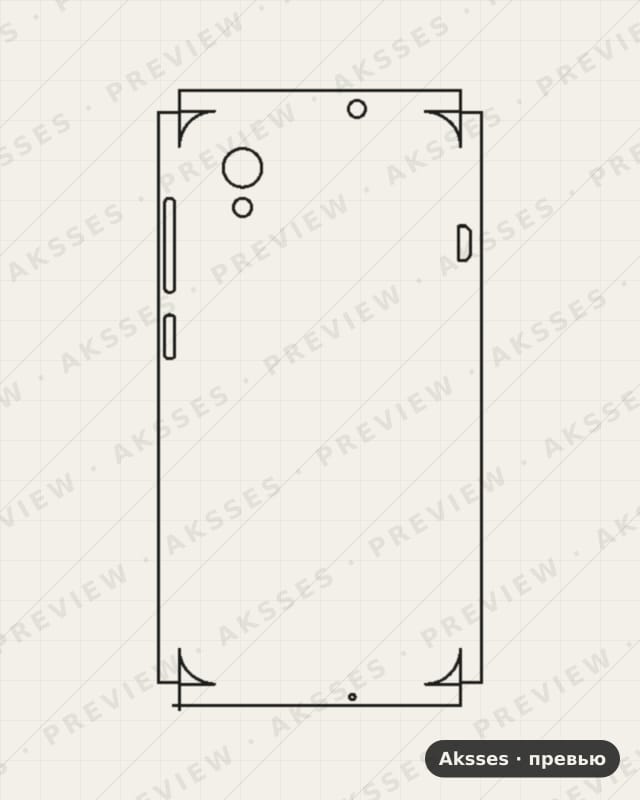 Лекало для ZTE Blade A31 Lite, All Inclusive