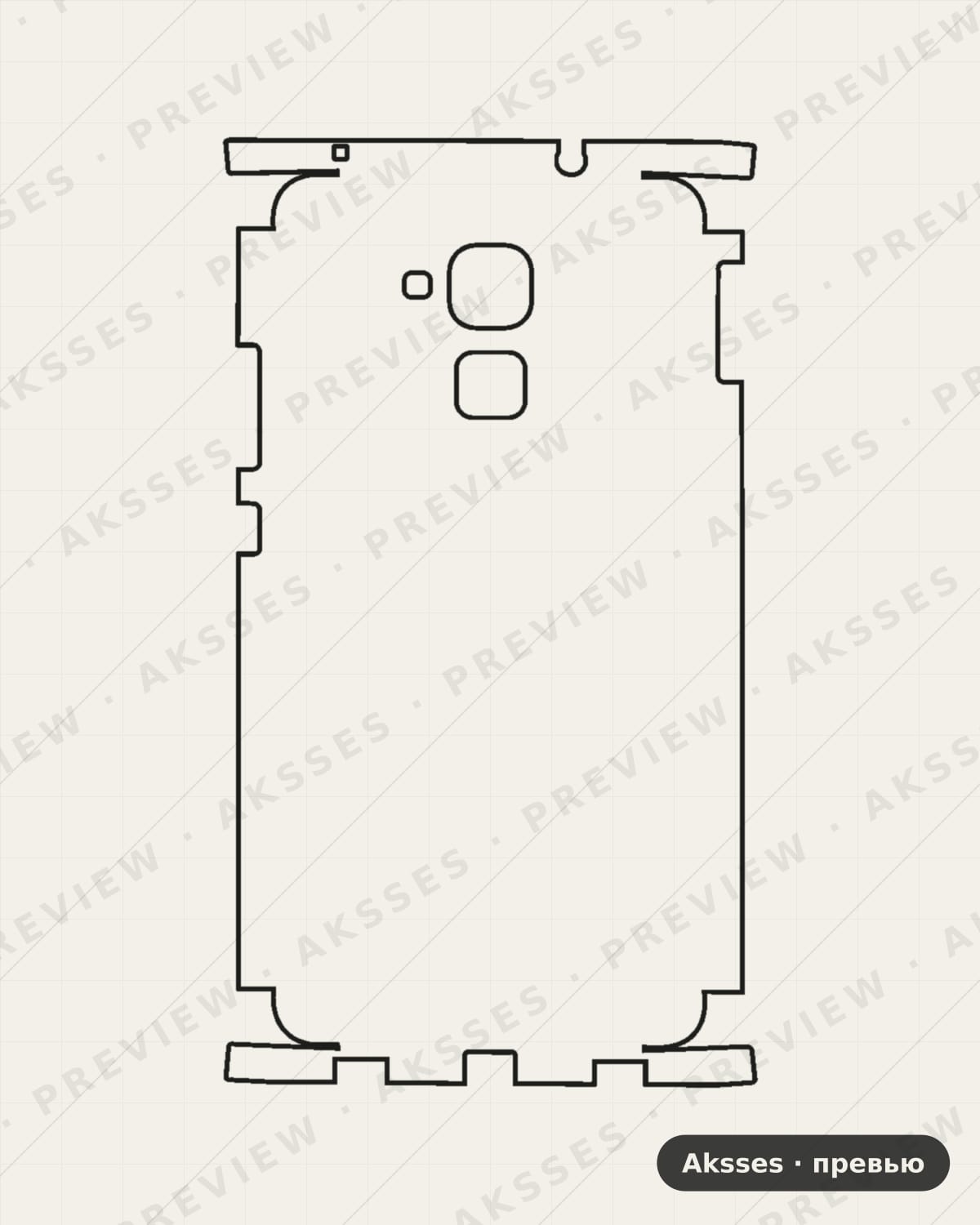 Лекало 畅玩5C для Honor Play 5C, All Inclusive
