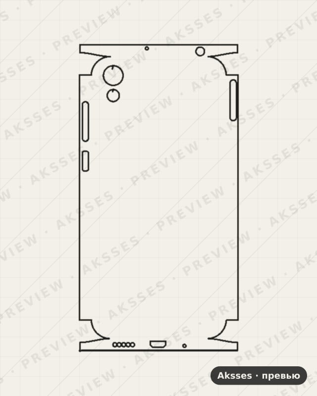 Лекало для Honor 8S 2020, All Inclusive