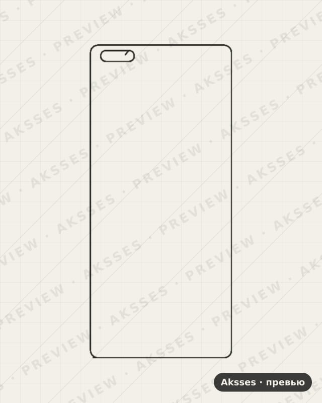 Лекало Magic3 -1mm для Honor Magic3, Front Shell, Matte