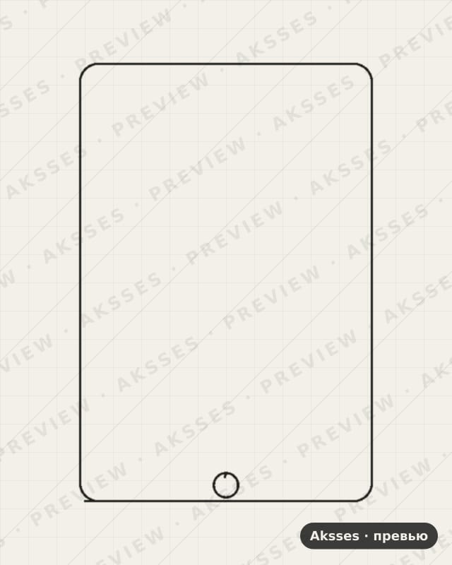 Лекало для iPad Mini 3 (2014), Front Shell
