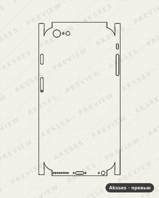Лекало для iPhone 6 Plus, All Inclusive