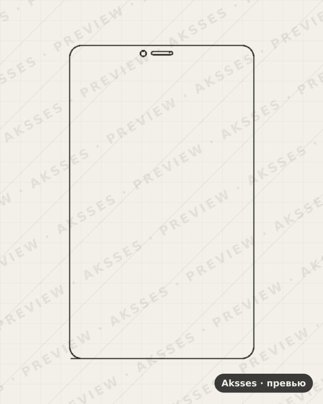 Лекало для BQ 8077L Exion Plus, Front Full, Matte