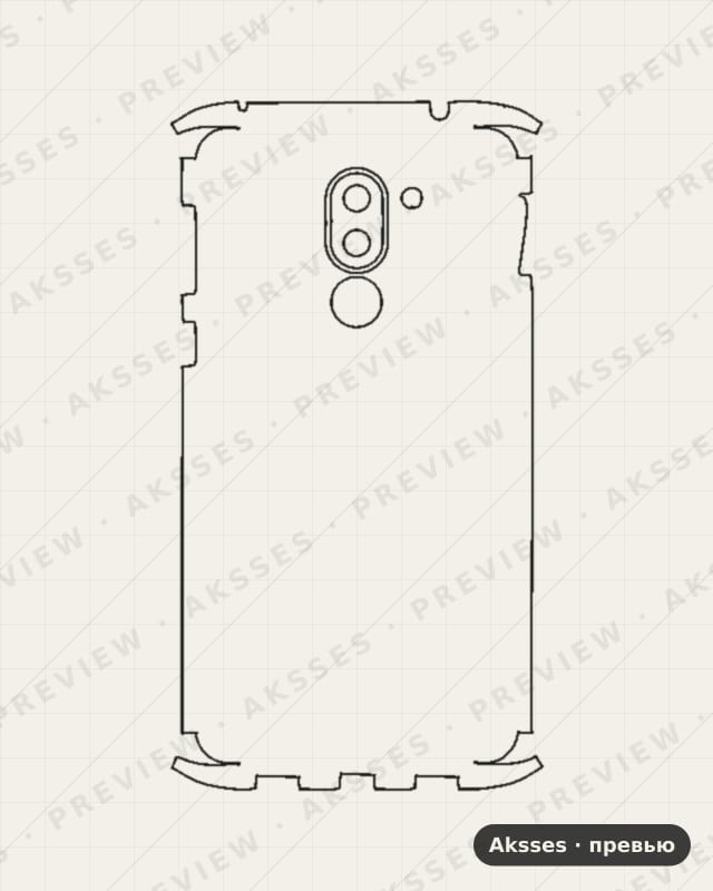 Лекало для Honor Play 6X, All Inclusive