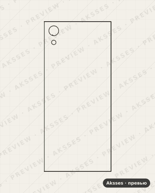 Лекало для Sony Assist G3112, Back