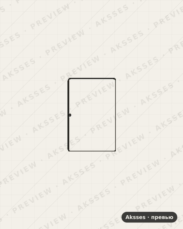 Лекало для Samsung Galaxy Tab 2 10.1 GT-P5100, Back