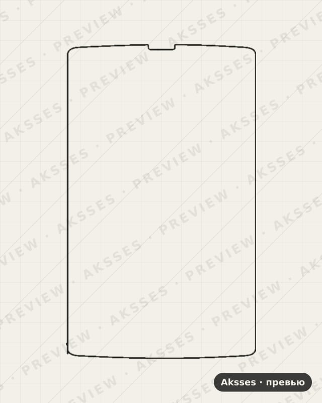 Лекало для BQ 7038G Light plus, Front Full