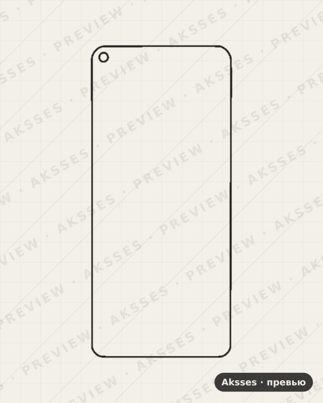 Лекало 3C, 30, 30S, 30i 30S для Honor 30S (China), China, Front Shell