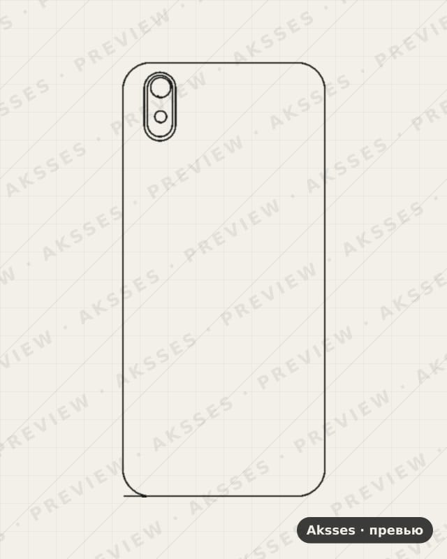 Лекало для Dexp BL160, Back