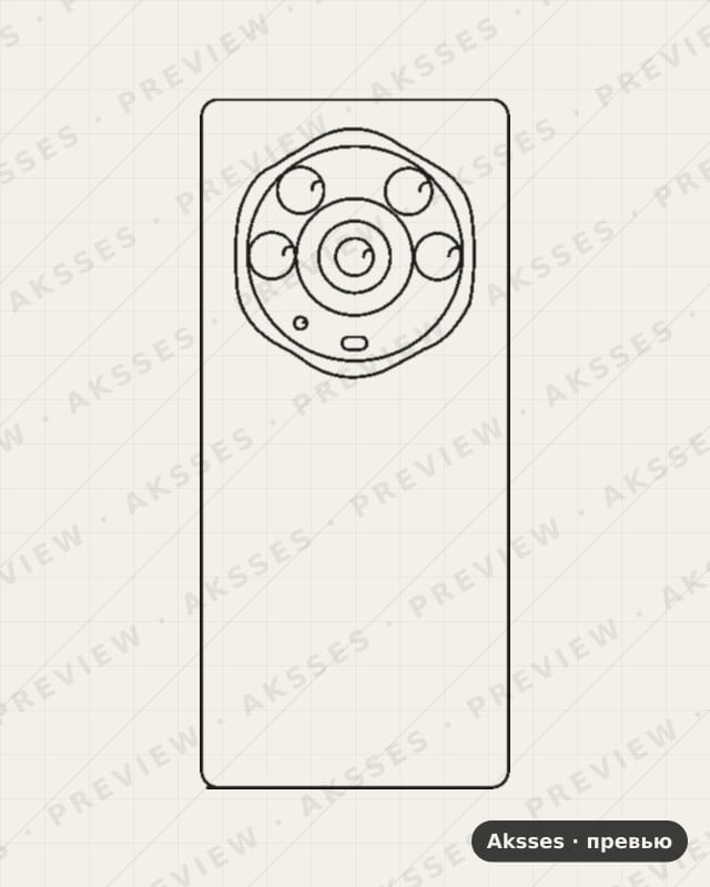 Лекало для Honor Magic3 Pro+, Back