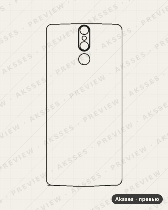 Лекало для Leagoo Power 5, Back