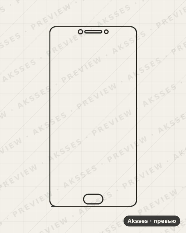 Лекало для Casper Via A1 Plus, Front Full