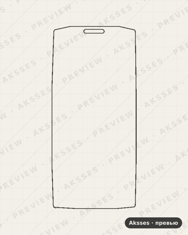 Лекало для Crosscall Action X5, Front Shell