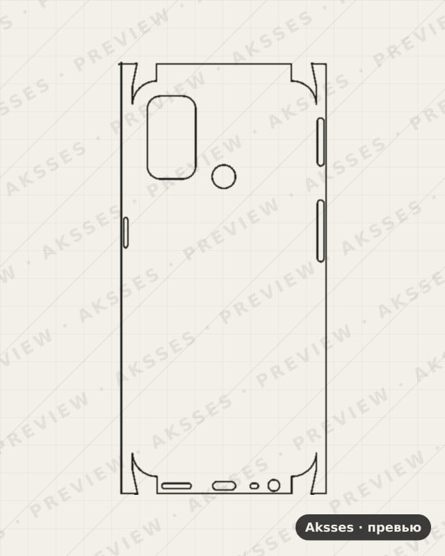 Лекало A-ser. OPPO A53 2020 для A-ser. OPPO A53 (2020), All Inclusive