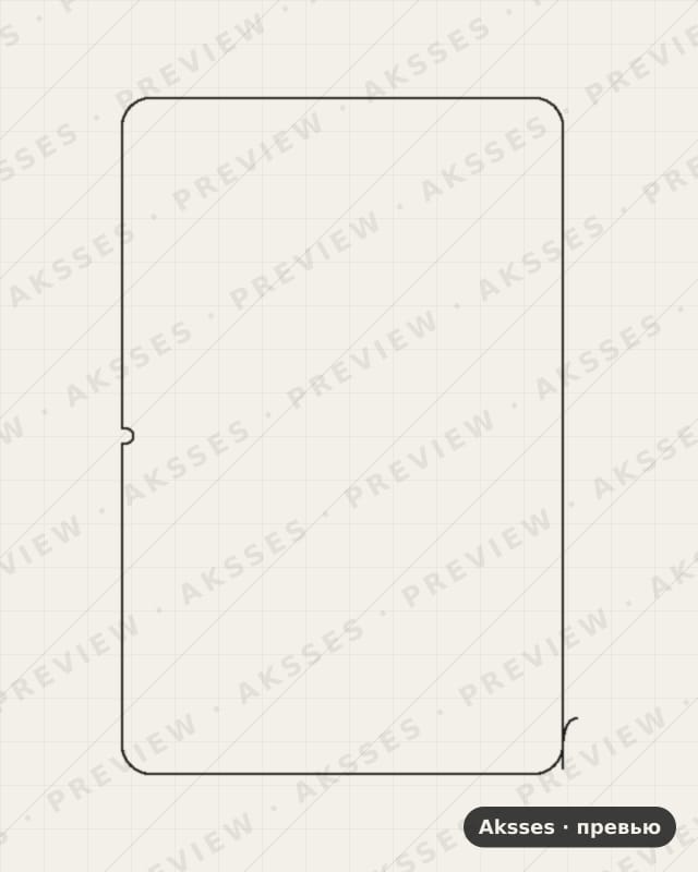 Лекало для Dexp K51 10.1, Front Full